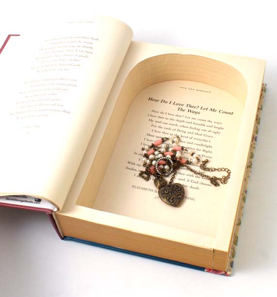 First Anniversary Gift Ideas - Secret Storage Books